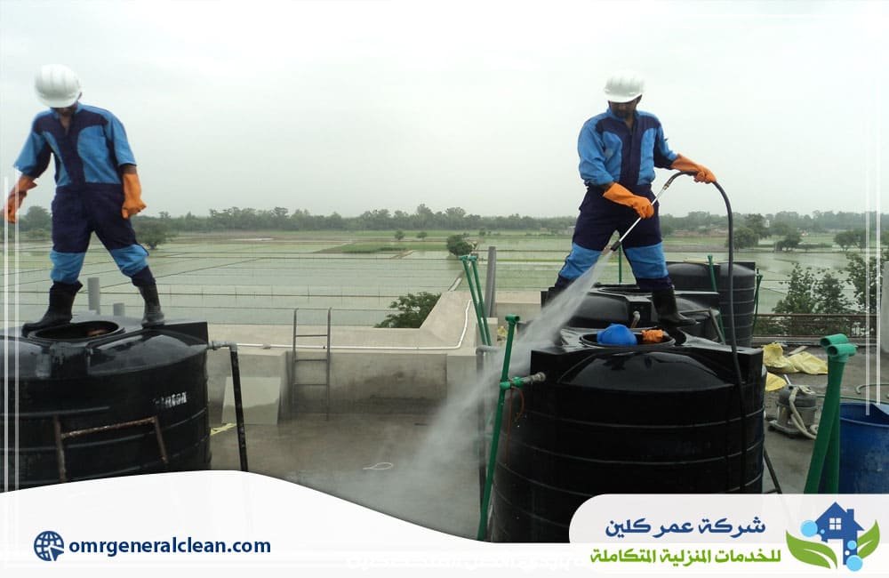 ارخص شركة تنظيف خزانات بابو عريش